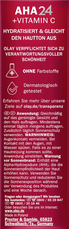 Olay Serum AHA24 + Vitamin C 4 Olay Serum AHA24 + Vitamin C – Bild 4