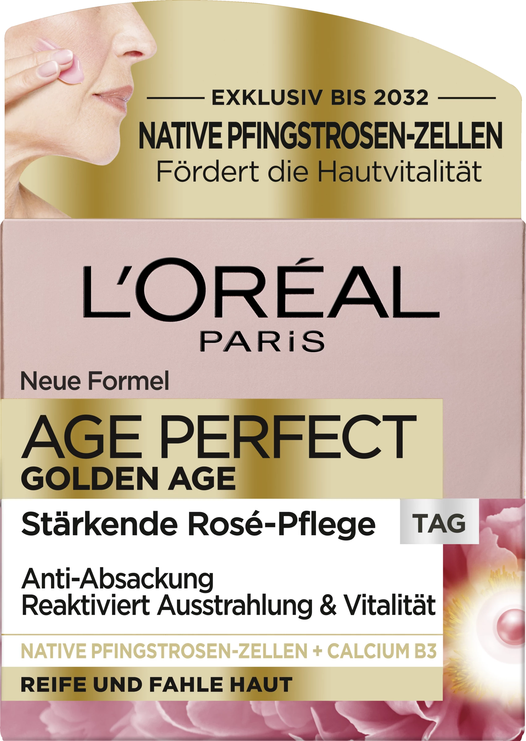 L’Oréal Paris Age Perfect Golden Age Rosé-Creme Tag 1 L’Oréal Paris Age Perfect Golden Age Rosé-Creme Tag