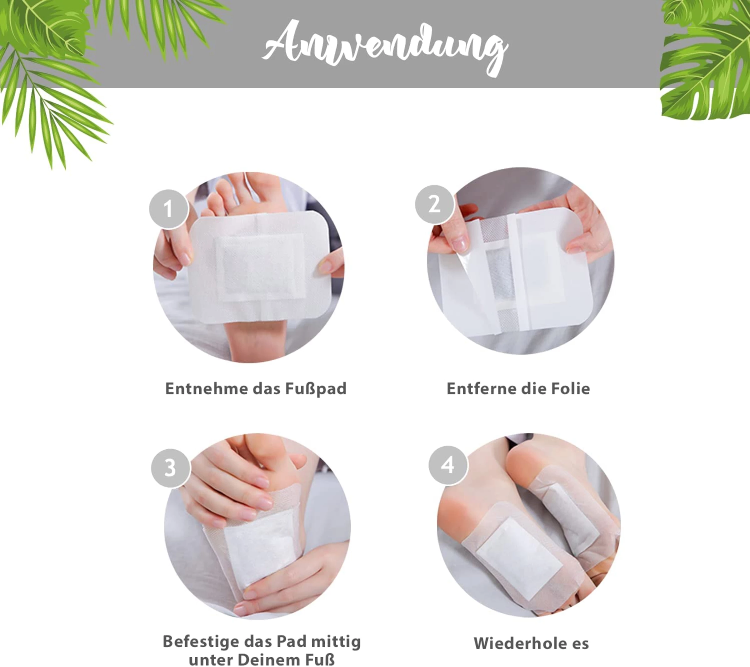 Summer Foot Overnight Fußpads Mit Ingweröl 2 Summer Foot Overnight Fußpads Mit Ingweröl – Bild 2