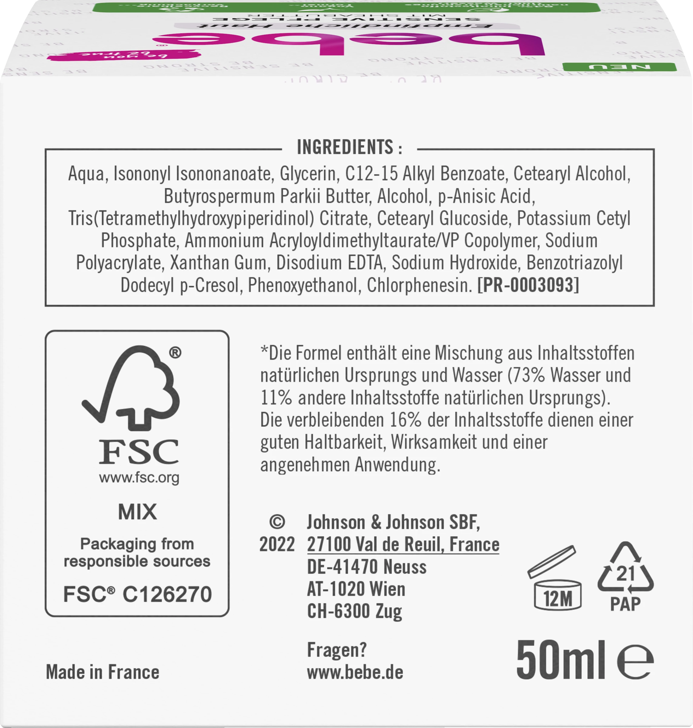 Bebe Sensitive Pflege 4 Bebe Sensitive Pflege – Bild 4