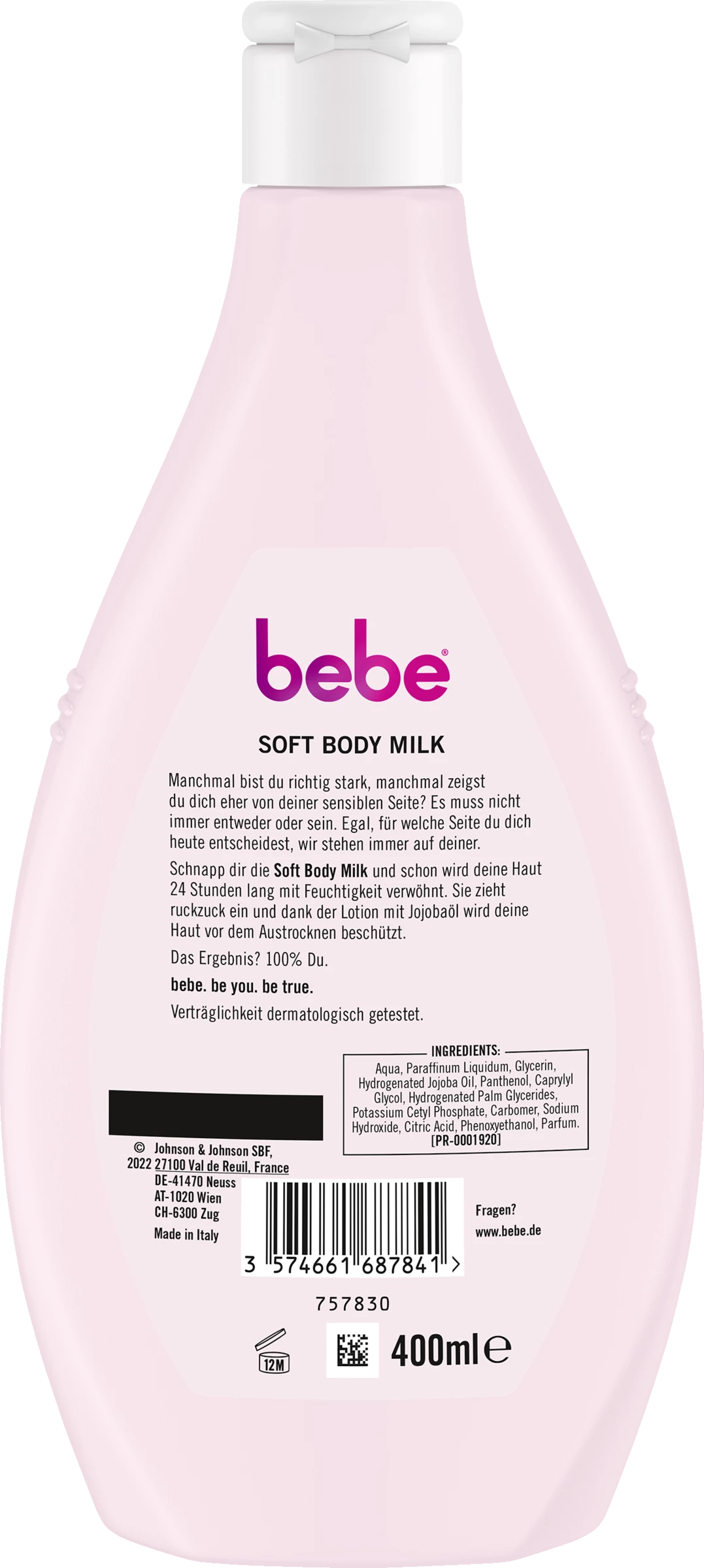 Bebe Soft Body Milk 2 Bebe Soft Body Milk – Bild 2