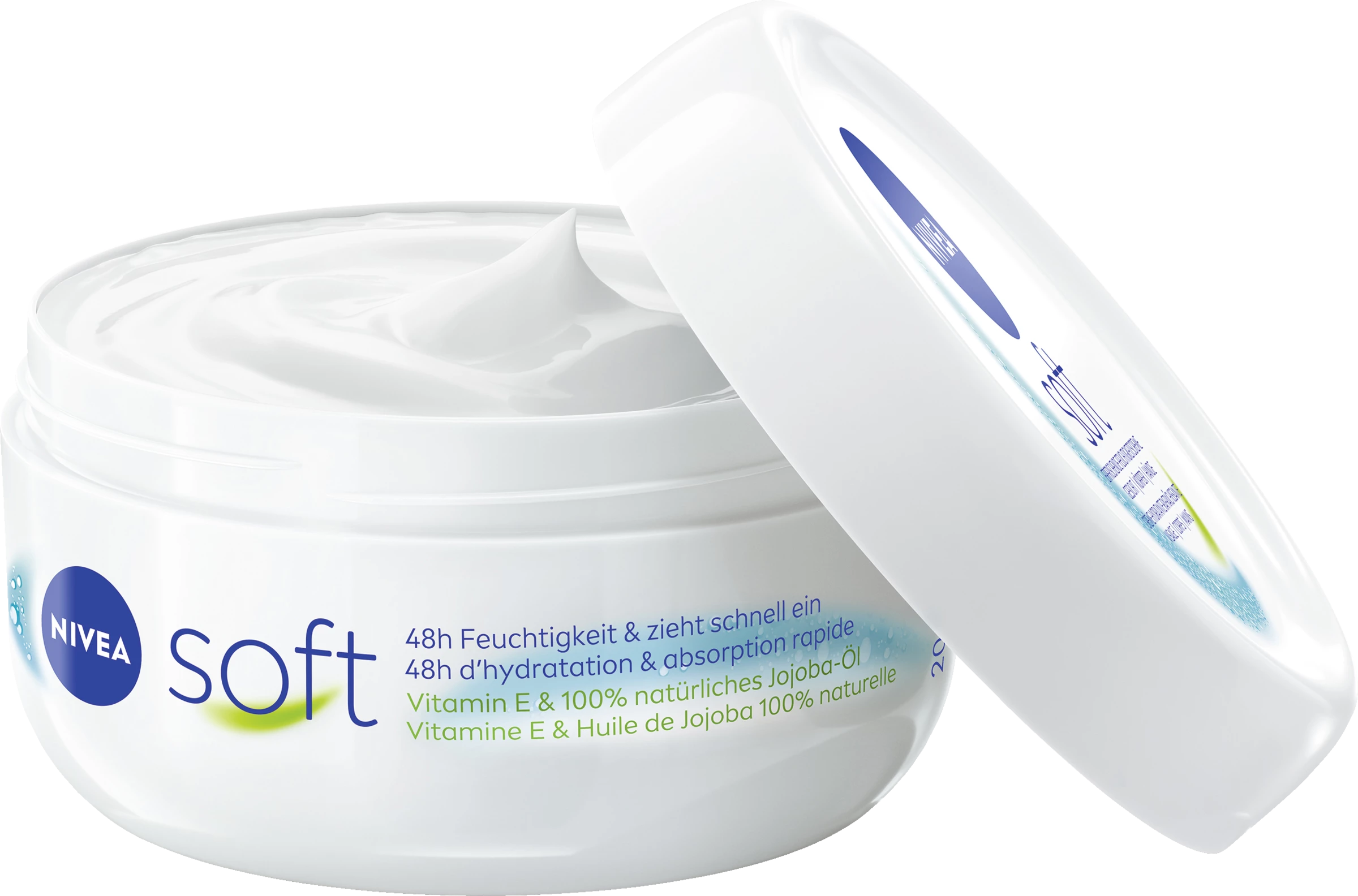 NIVEA Soft Creme Erfrischende Feuchtigkeitscreme Tiegel 6 NIVEA Soft Creme Erfrischende Feuchtigkeitscreme Tiegel – Bild 6