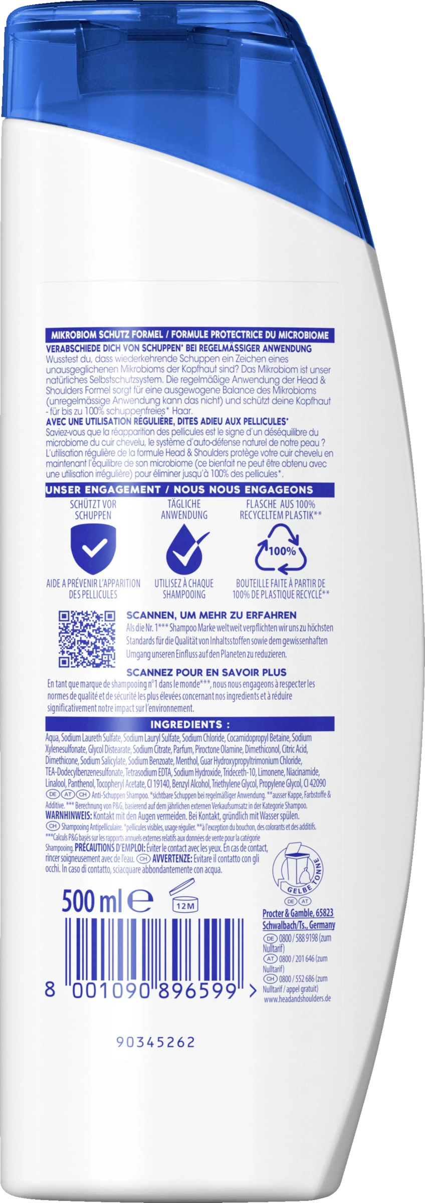 Head & Shoulders Anti Schuppen Shampoo For Men 2 Head & Shoulders Anti Schuppen Shampoo For Men – Bild 2