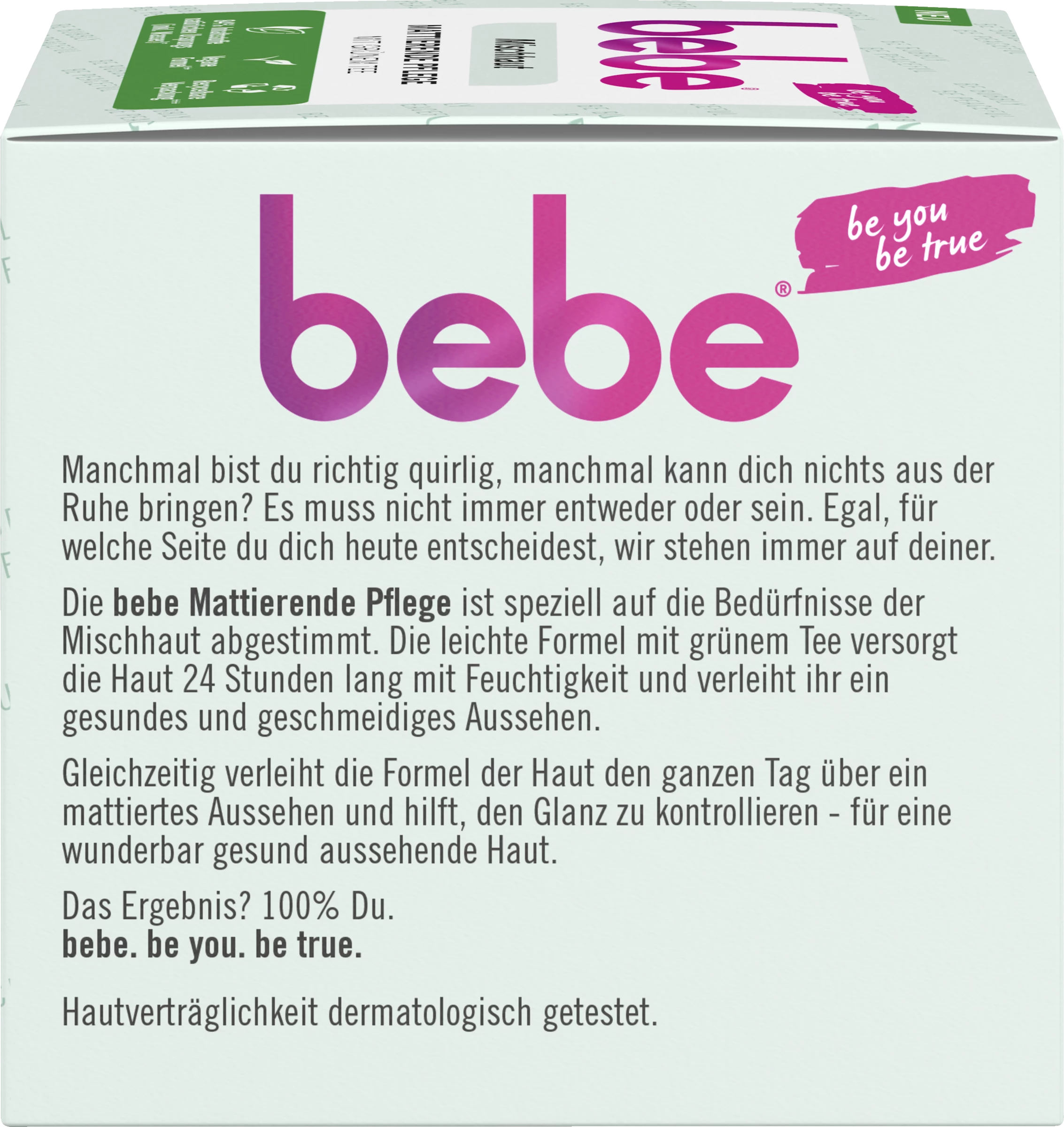 Bebe Mattierende Pflege 2 Bebe Mattierende Pflege – Bild 2
