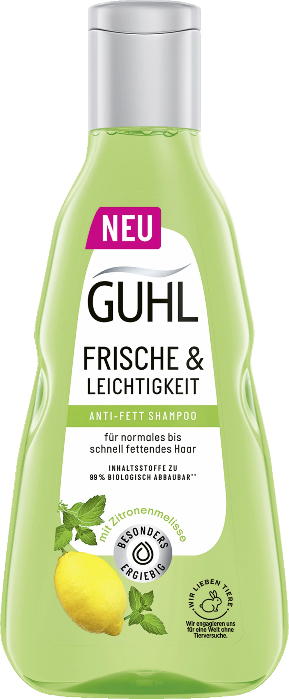 Guhl Frische & Leichtigkeit Anti-Fett Shampoo 1 Guhl Frische & Leichtigkeit Anti-Fett Shampoo