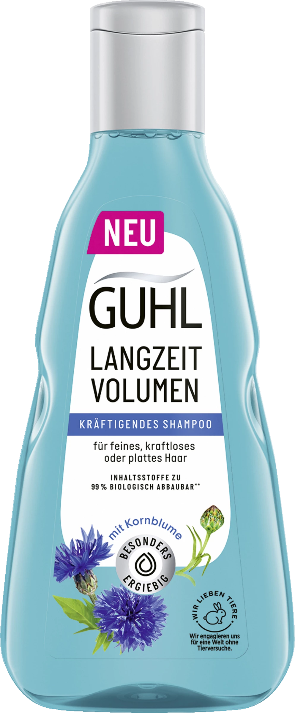 Guhl Langzeit Volume Kräftigendes Shampoo 1 Guhl Langzeit Volume Kräftigendes Shampoo