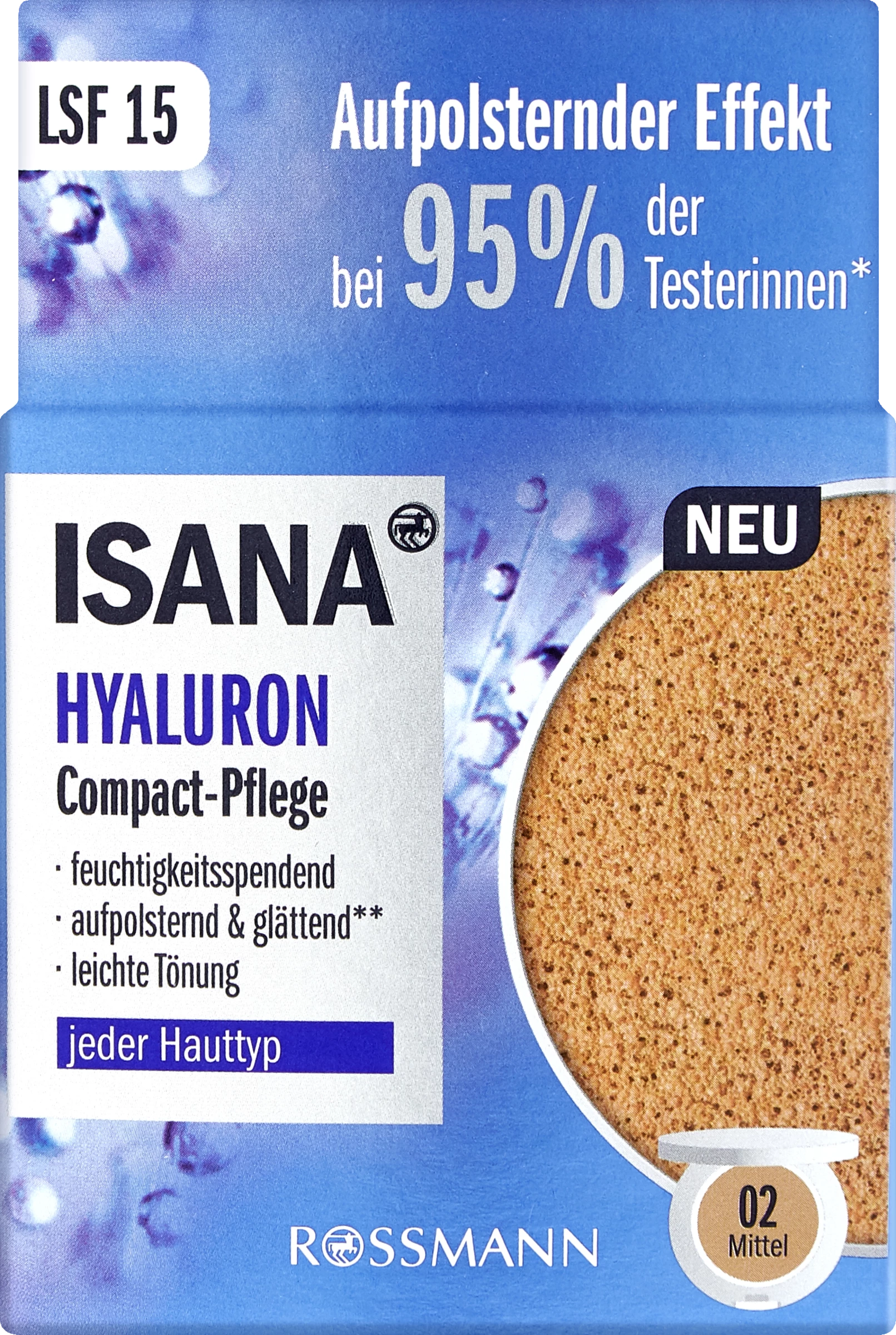 ISANA Hyaluron Compact Pflege, Mittel 3 ISANA Hyaluron Compact Pflege, Mittel – Bild 3