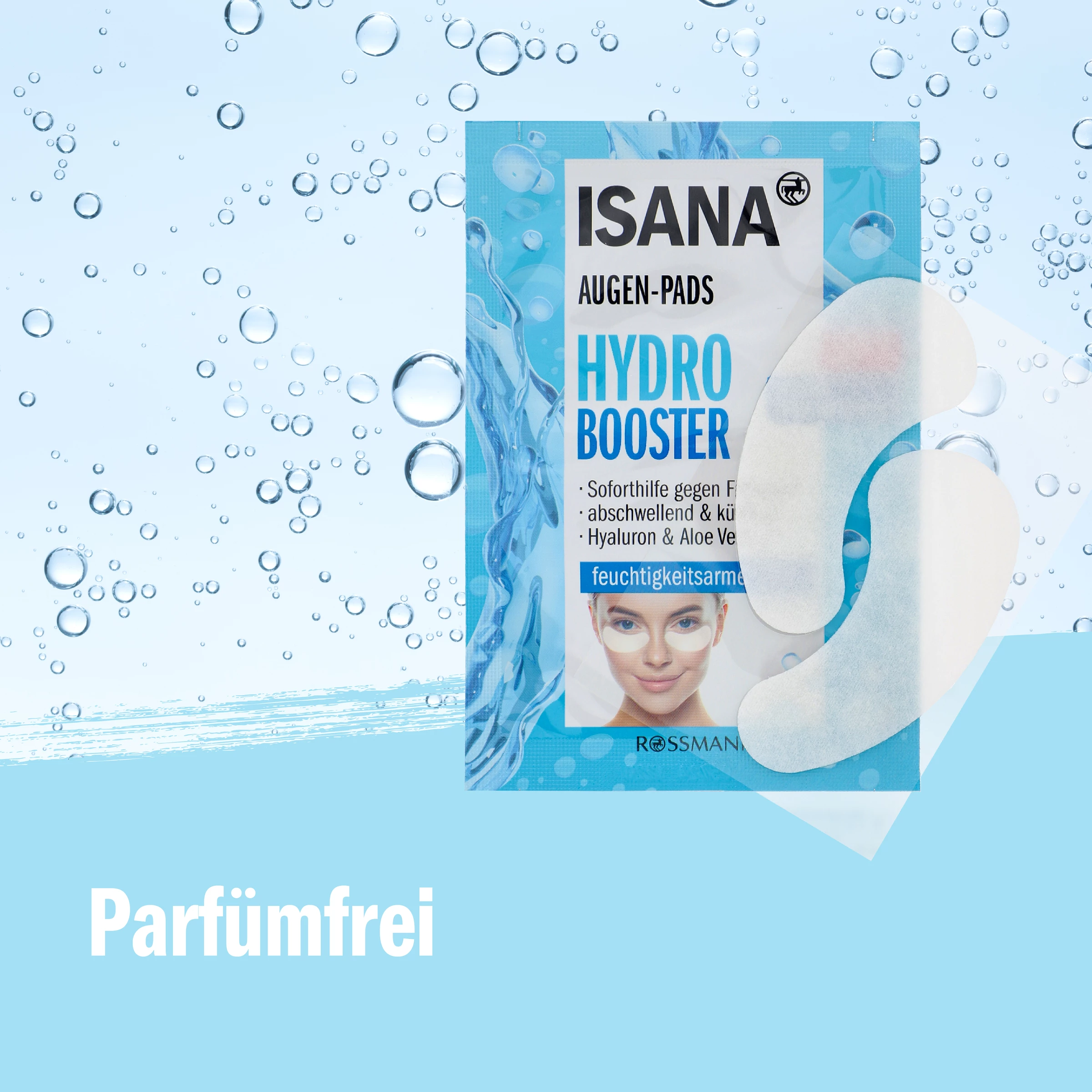 ISANA Augen-Pads Hydro Booster 3 ISANA Augen-Pads Hydro Booster – Bild 3