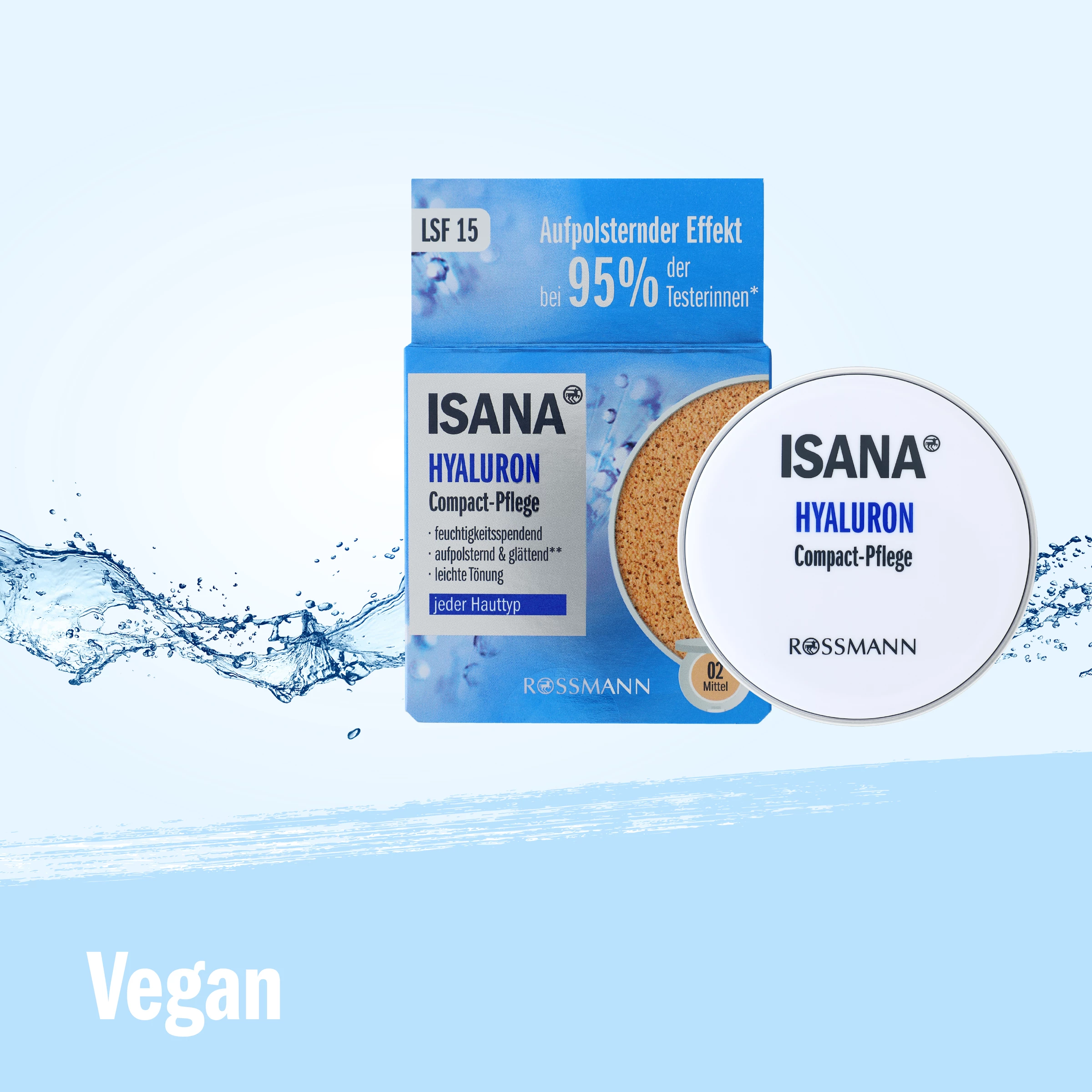 ISANA Hyaluron Compact-Pflege 01 Hell 4 ISANA Hyaluron Compact-Pflege 01 Hell – Bild 4