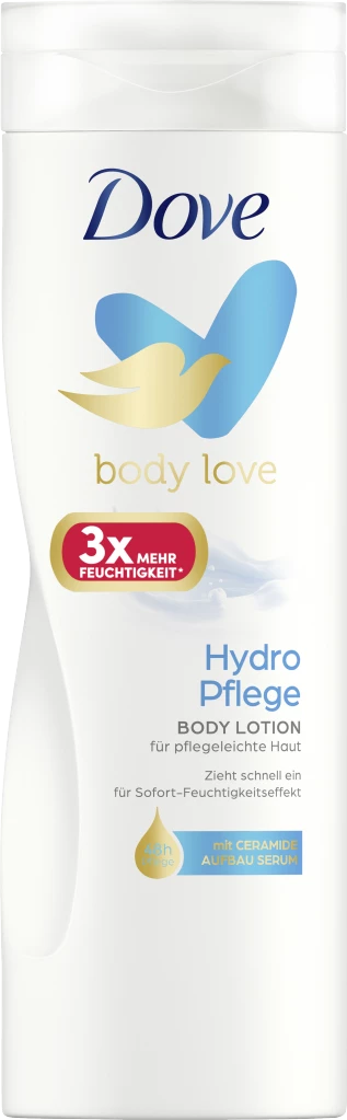 DOVE Body Love Hydro Pflege Body Lotion 1 DOVE Body Love Hydro Pflege Body Lotion