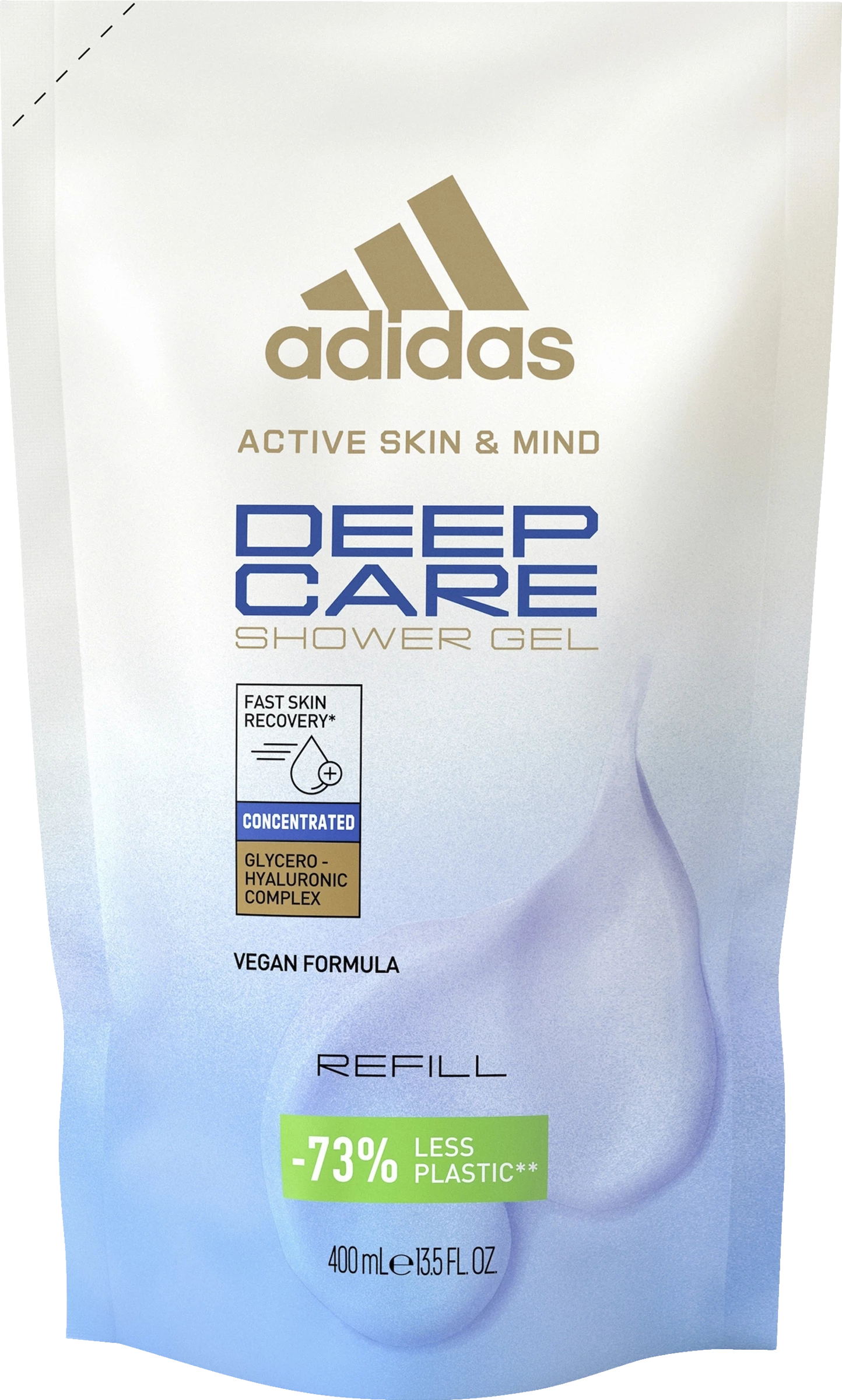 ADIDAS Deep Care Duschgel Nachfüllbeutel 1 ADIDAS Deep Care Duschgel Nachfüllbeutel