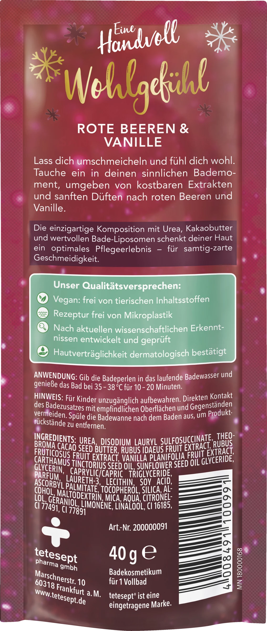 T By Tetesept Funkelnde Badeperlen Eine Handvoll Wohlgefühl 2 T By Tetesept Funkelnde Badeperlen Eine Handvoll Wohlgefühl – Bild 2