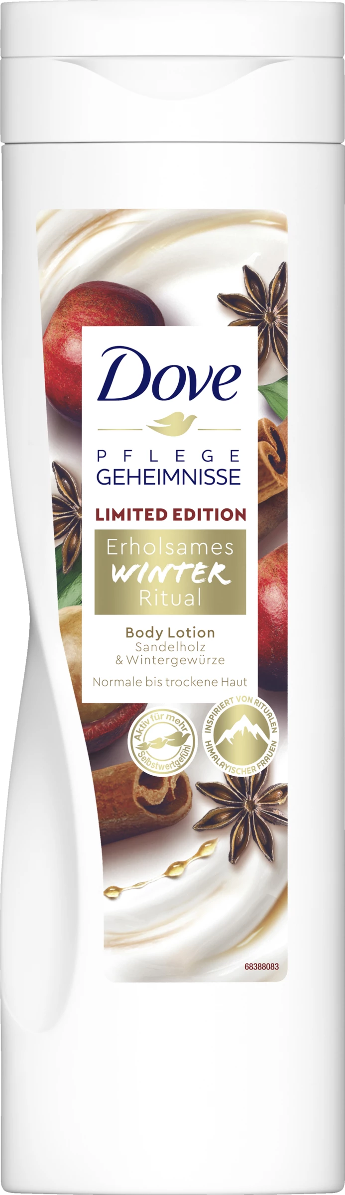 DOVE Pflegegeheimnisse Body Lotion Erholsames Winter Ritual 1 DOVE Pflegegeheimnisse Body Lotion Erholsames Winter Ritual
