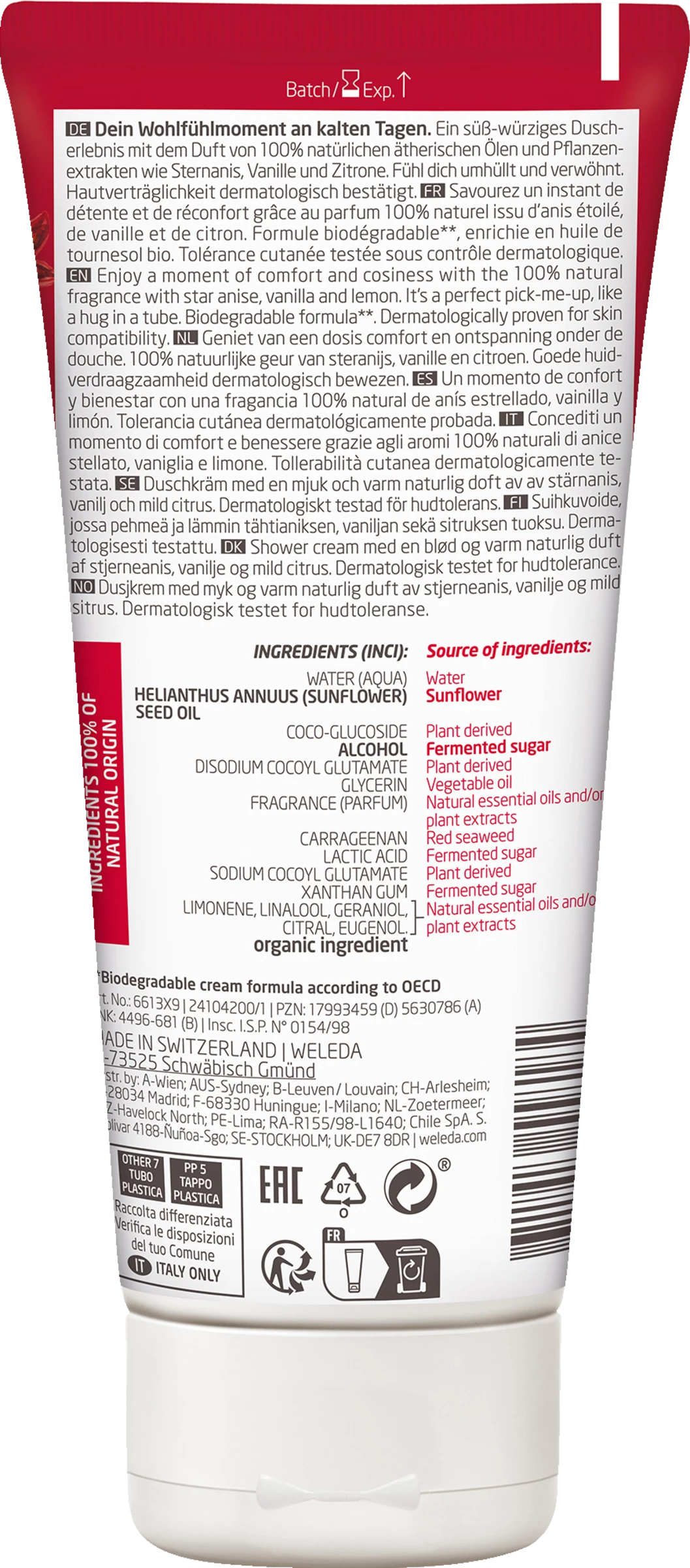 Weleda Aroma Shower Comfort 2 Weleda Aroma Shower Comfort – Bild 2