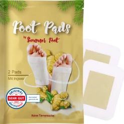Summer Foot Overnight Fußpads Mit Ingweröl