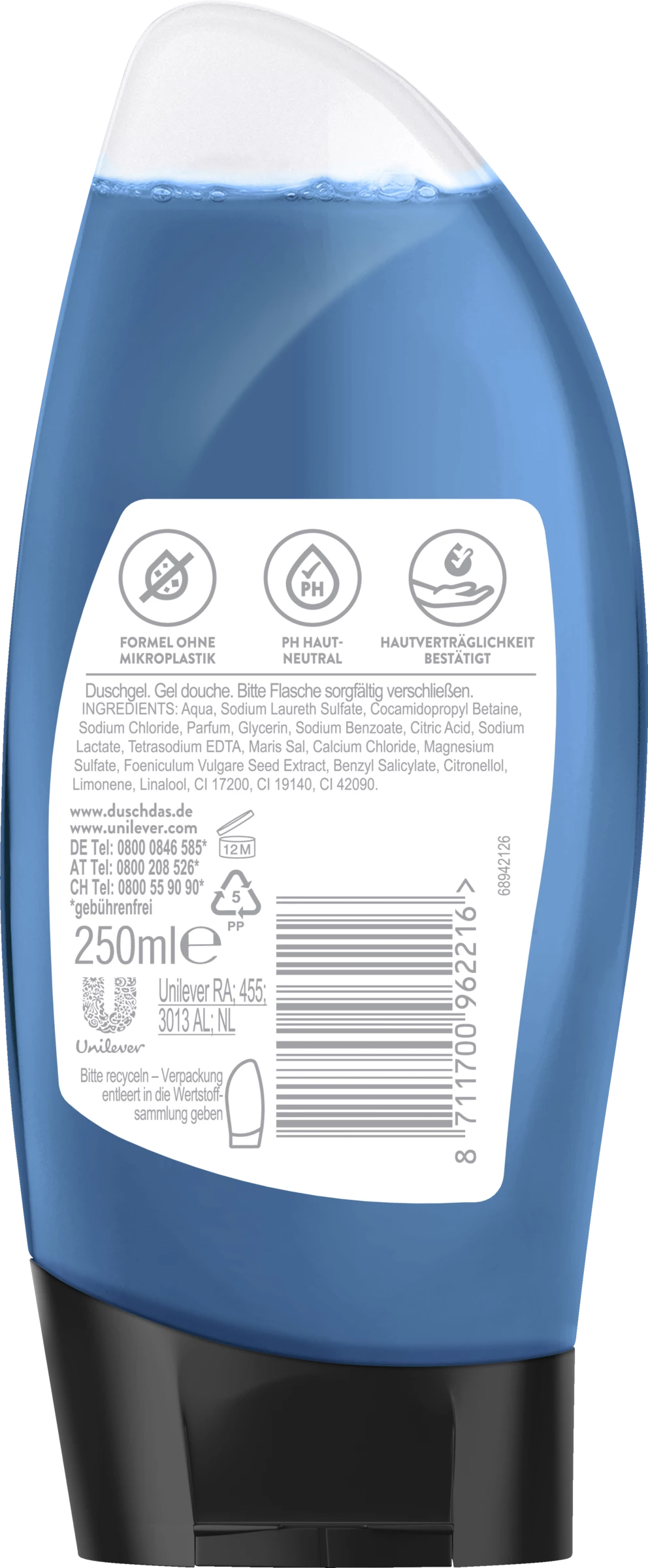 Duschdas 3-in-1 Duschgel & Shampoo Sport 2 Duschdas 3-in-1 Duschgel & Shampoo Sport – Bild 2