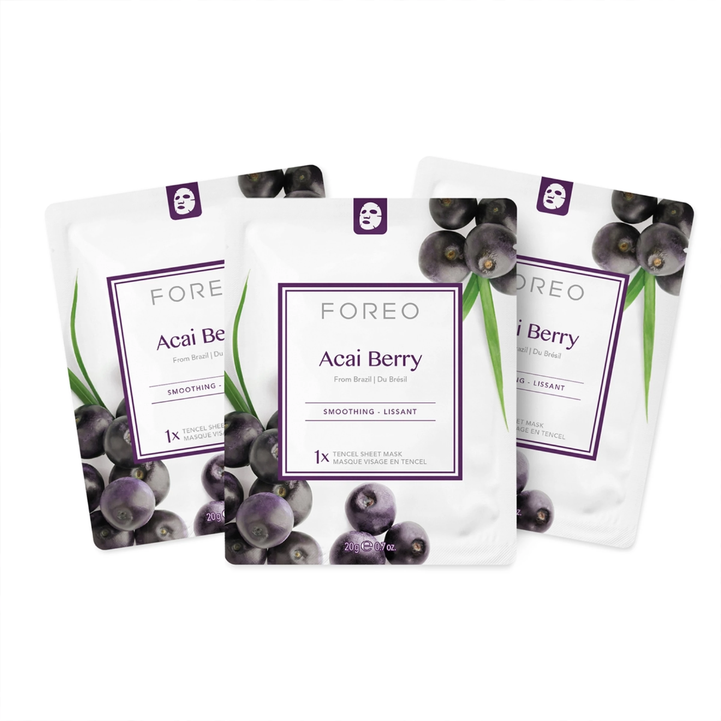 FOREO Farm To Face Collection Acai Berry Maske 2 FOREO Farm To Face Collection Acai Berry Maske – Bild 2