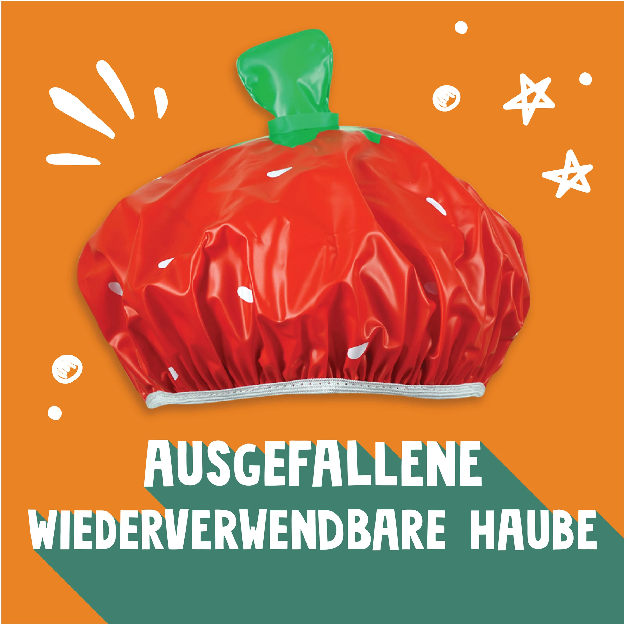 Bear Fruits Haarmaske Strawberry + Cap 5 Bear Fruits Haarmaske Strawberry + Cap – Bild 5