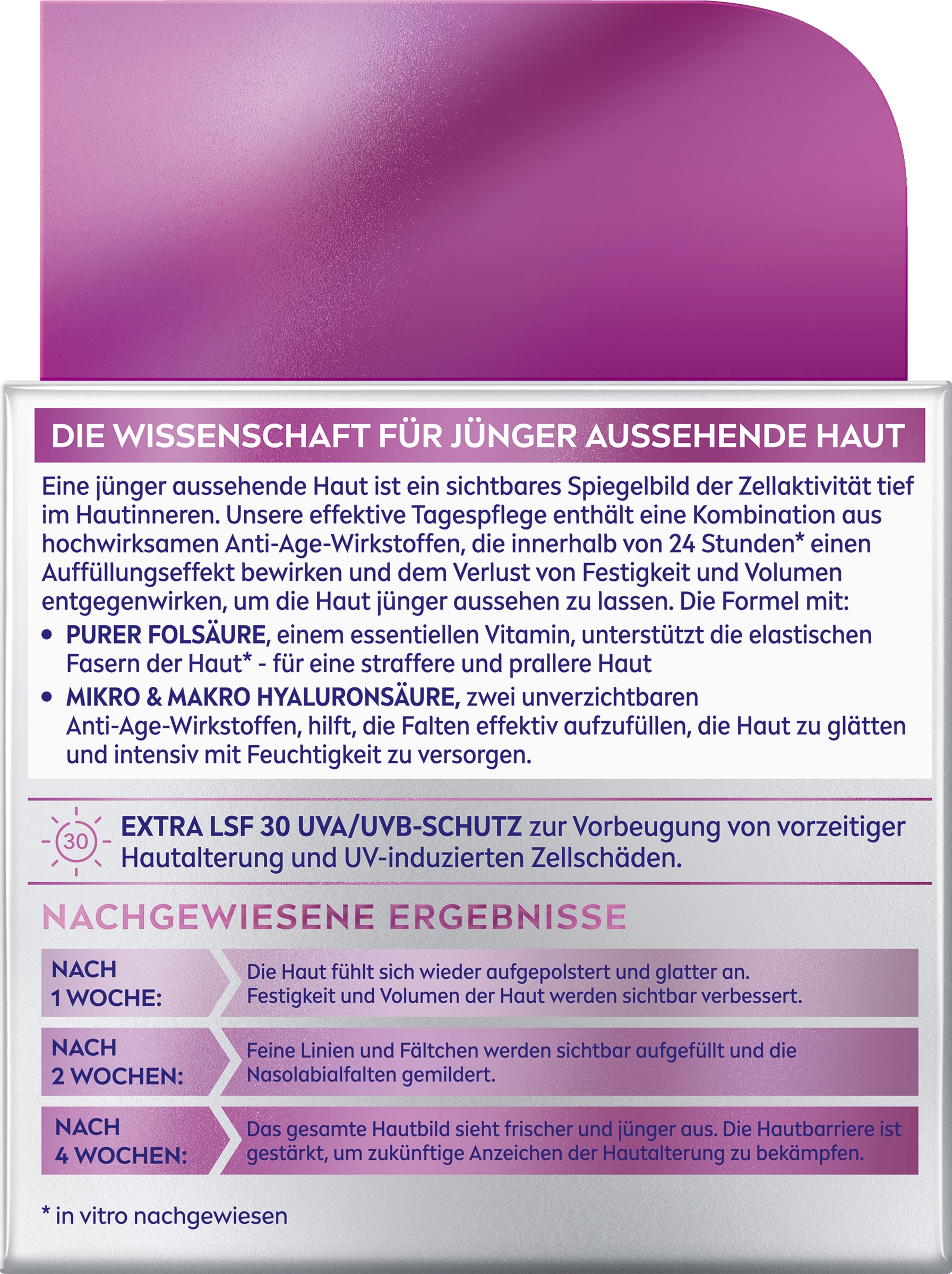 NIVEA Expert Filler Cellular Hochwirksame Anti-Age Tagespflege LSF 30 2 NIVEA Expert Filler Cellular Hochwirksame Anti-Age Tagespflege LSF 30 – Bild 2