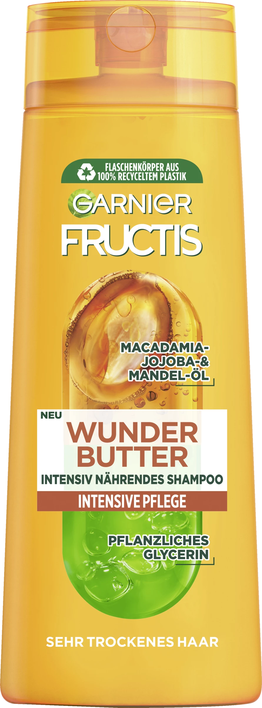 Garnier Fructis Oil Repair 3 Wunder Butter Kräftigendes Shampoo 1 Garnier Fructis Oil Repair 3 Wunder Butter Kräftigendes Shampoo