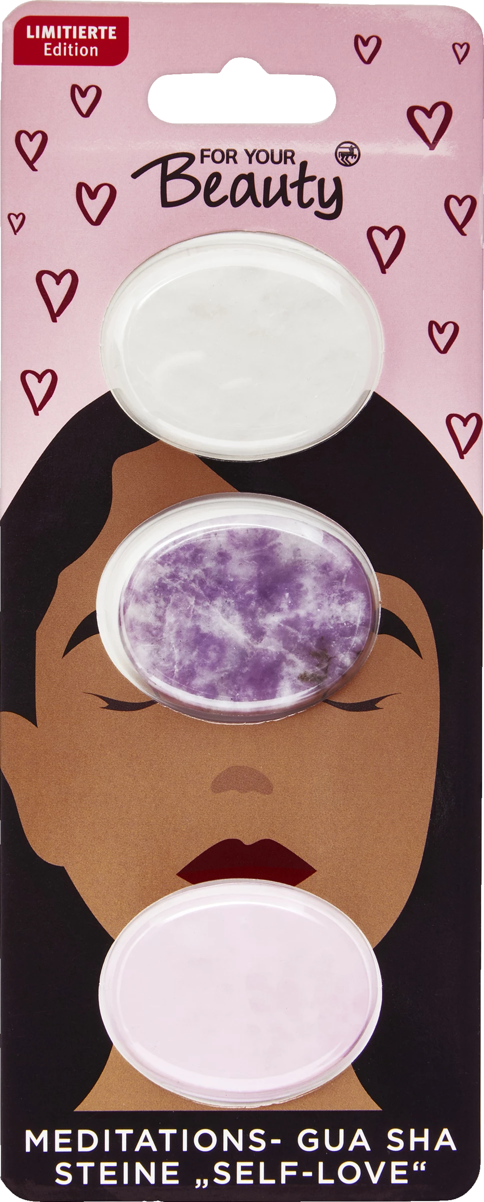 FOR YOUR Beauty Meditations- Gua Sha Steine "Self-Love" 1 FOR YOUR Beauty Meditations- Gua Sha Steine "Self-Love"