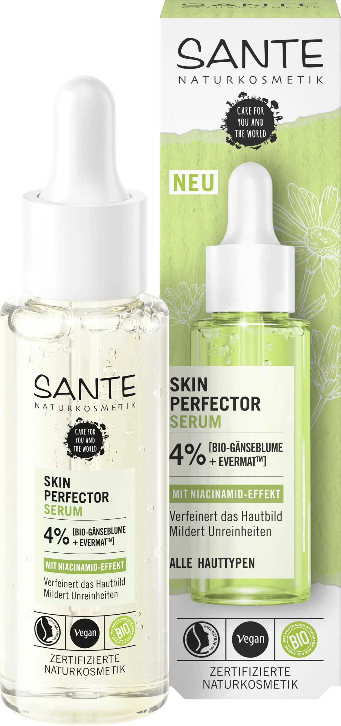 Sante Skin Perfector Serum Mit Niacinamid-Effekt 1 Sante Skin Perfector Serum Mit Niacinamid-Effekt