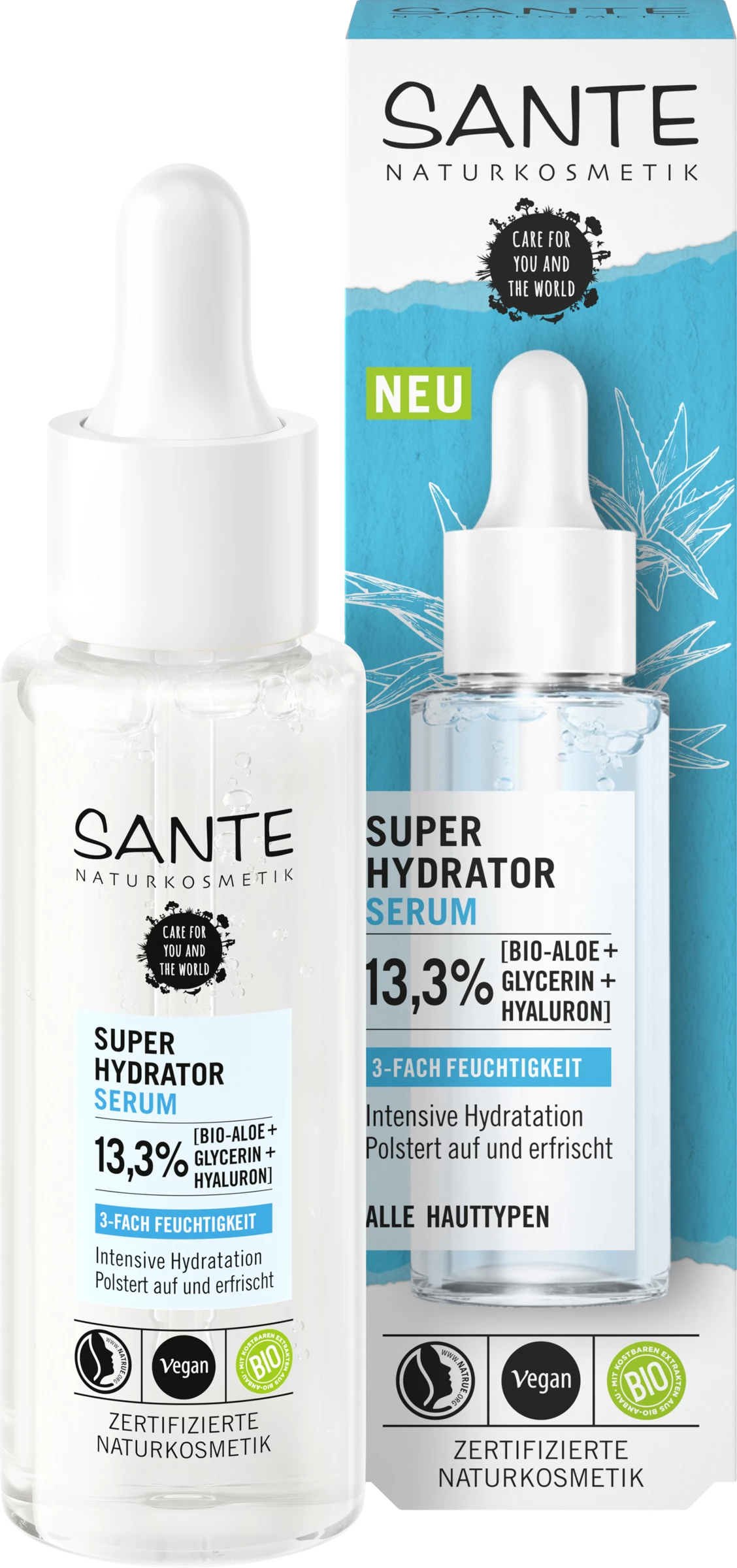 Sante Super Hydrator Serum 3-fach Feuchtigkeit 1 Sante Super Hydrator Serum 3-fach Feuchtigkeit
