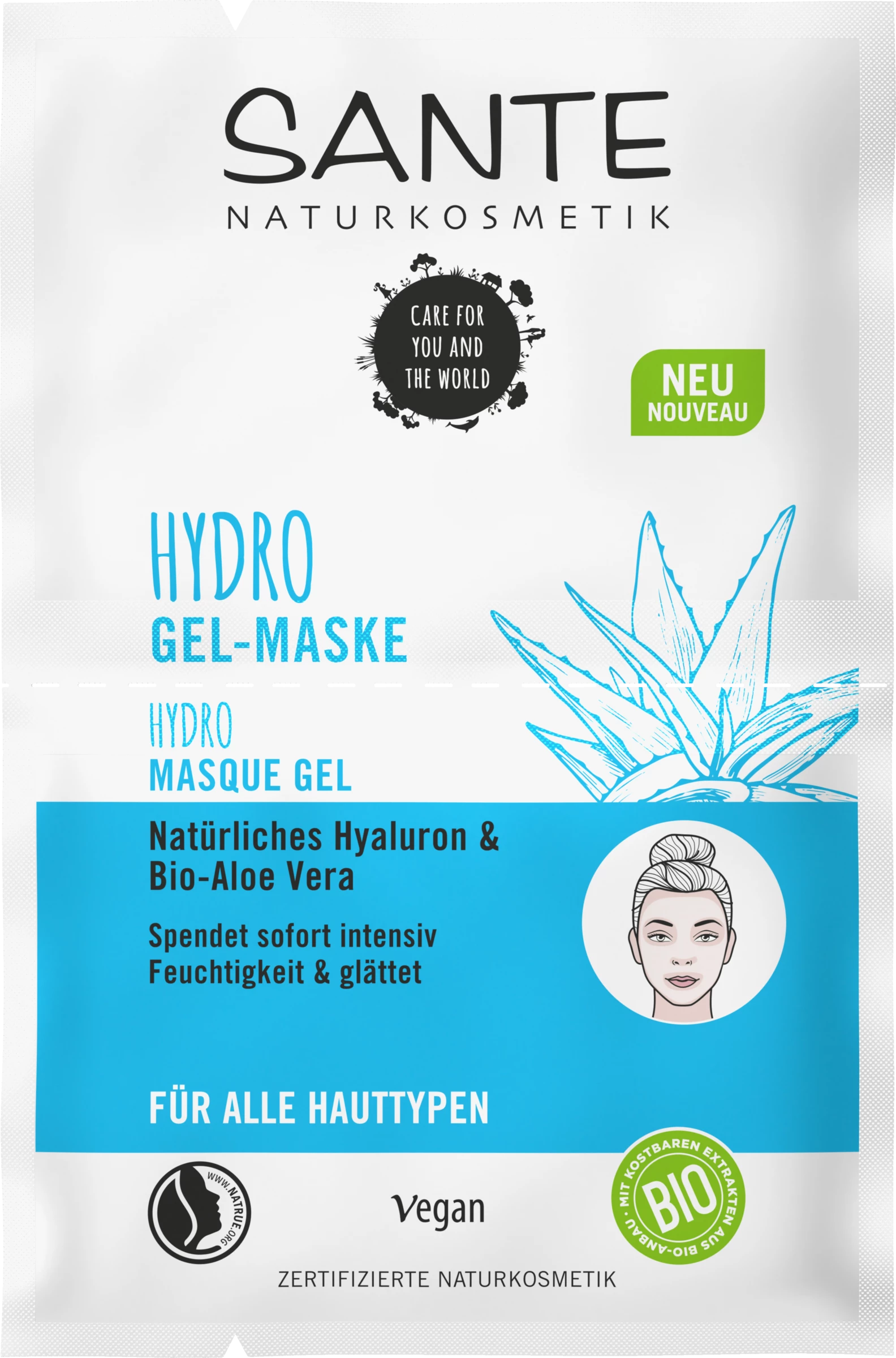 Sante Hydro Gel-Maske 1 Sante Hydro Gel-Maske