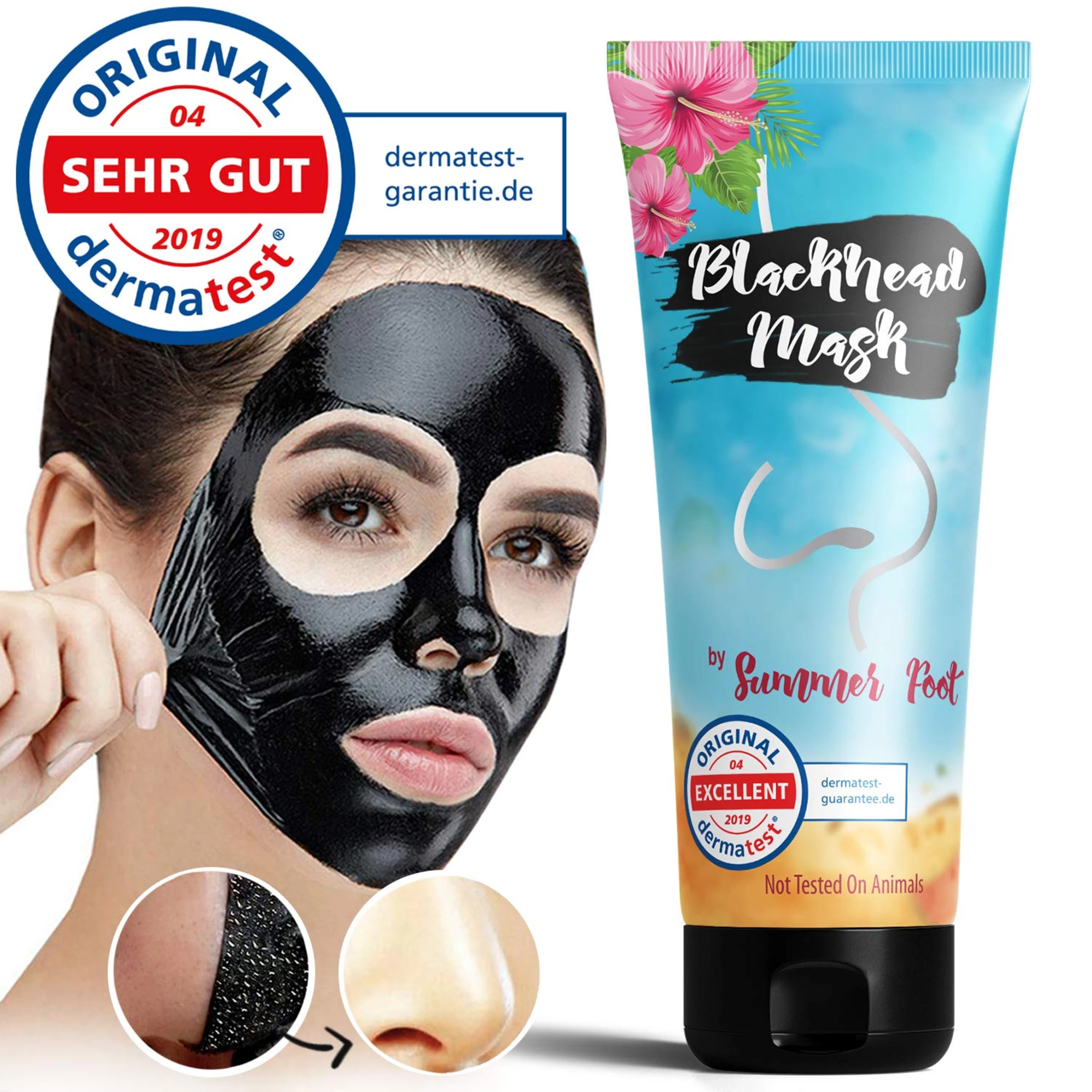 Summer Foot Premium Blackhead Mask 3 Summer Foot Premium Blackhead Mask – Bild 3