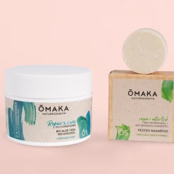 ŌMAKA Vorteilsset Festes Shampoo + 2in1 Conditioner