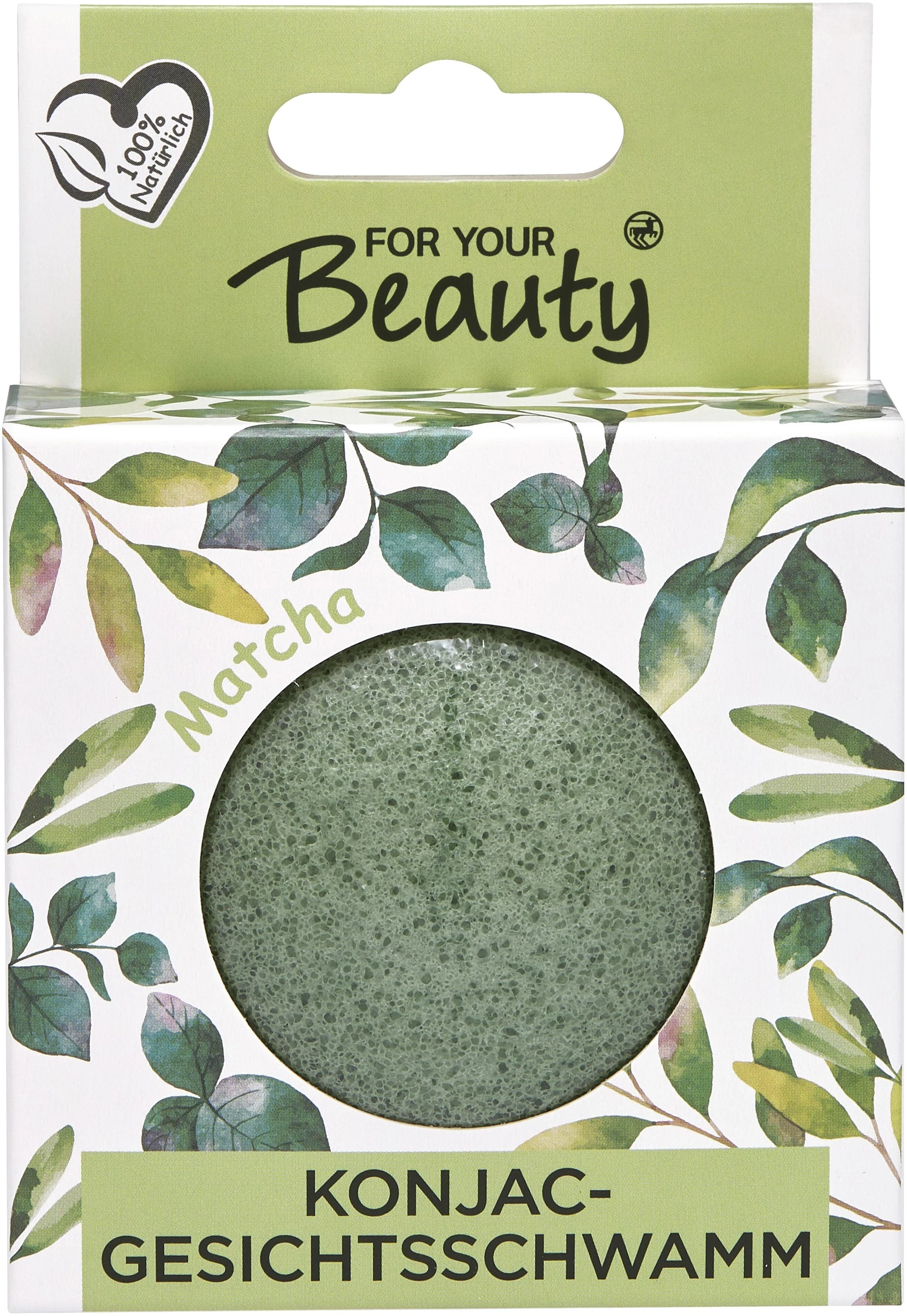 FOR YOUR Beauty Konjac-Gesichtsschwamm Kurkuma 4 FOR YOUR Beauty Konjac-Gesichtsschwamm Kurkuma – Bild 4