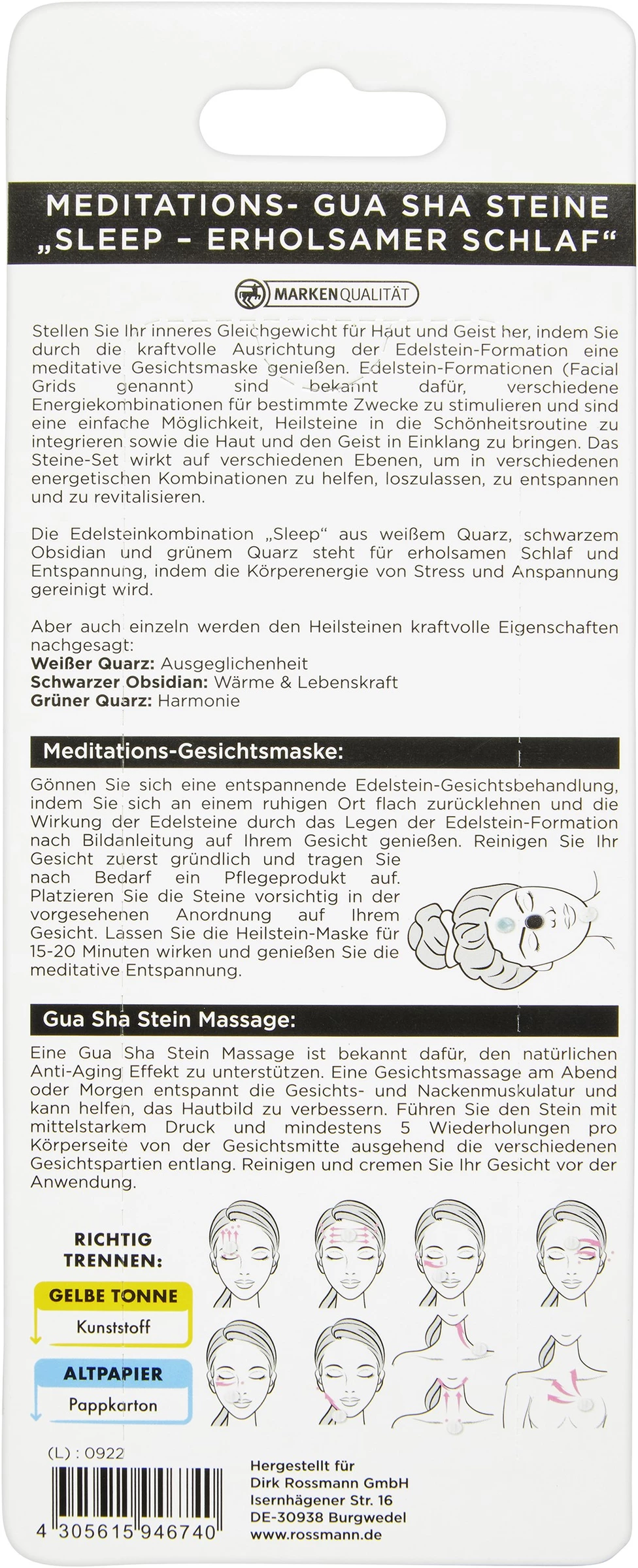 FOR YOUR Beauty Meditations- Gua Sha Steine "Self-Love" 5 FOR YOUR Beauty Meditations- Gua Sha Steine "Self-Love" – Bild 5