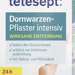 Tetesept Med Foot Care Dornwarzenpflaster Intensiv