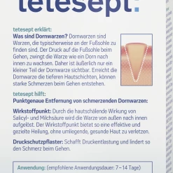 Tetesept Med Foot Care Dornwarzenpflaster Intensiv 7 Tetesept Med Foot Care Dornwarzenpflaster Intensiv -Compeed Geschäft MAM 9615450 SHOP IMAGE 1.4