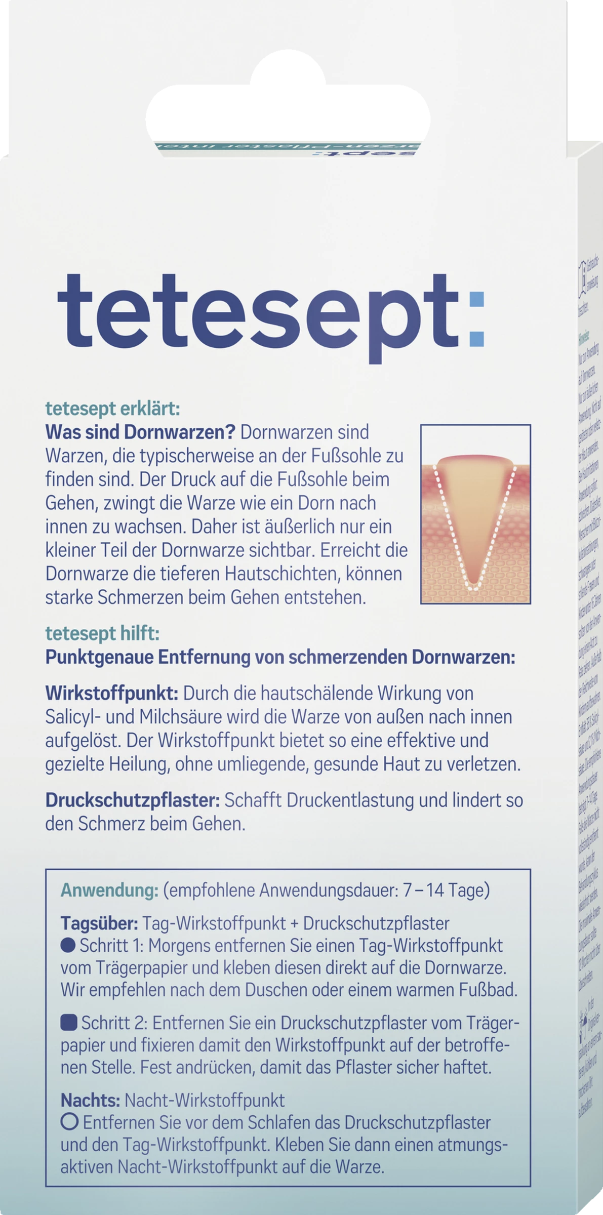 Tetesept Med Foot Care Dornwarzenpflaster Intensiv 4 Tetesept Med Foot Care Dornwarzenpflaster Intensiv – Bild 4