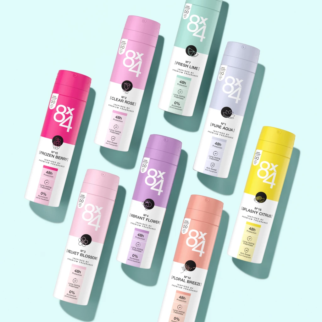 8x4 Anti-Transpirant Spray N°1 Pure Aqua 3 8x4 Anti-Transpirant Spray N°1 Pure Aqua – Bild 3