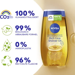 NIVEA Rich Care Shower Oil 8 NIVEA Rich Care Shower Oil -Compeed Geschäft MAM 9929190 SHOP IMAGE 1.4